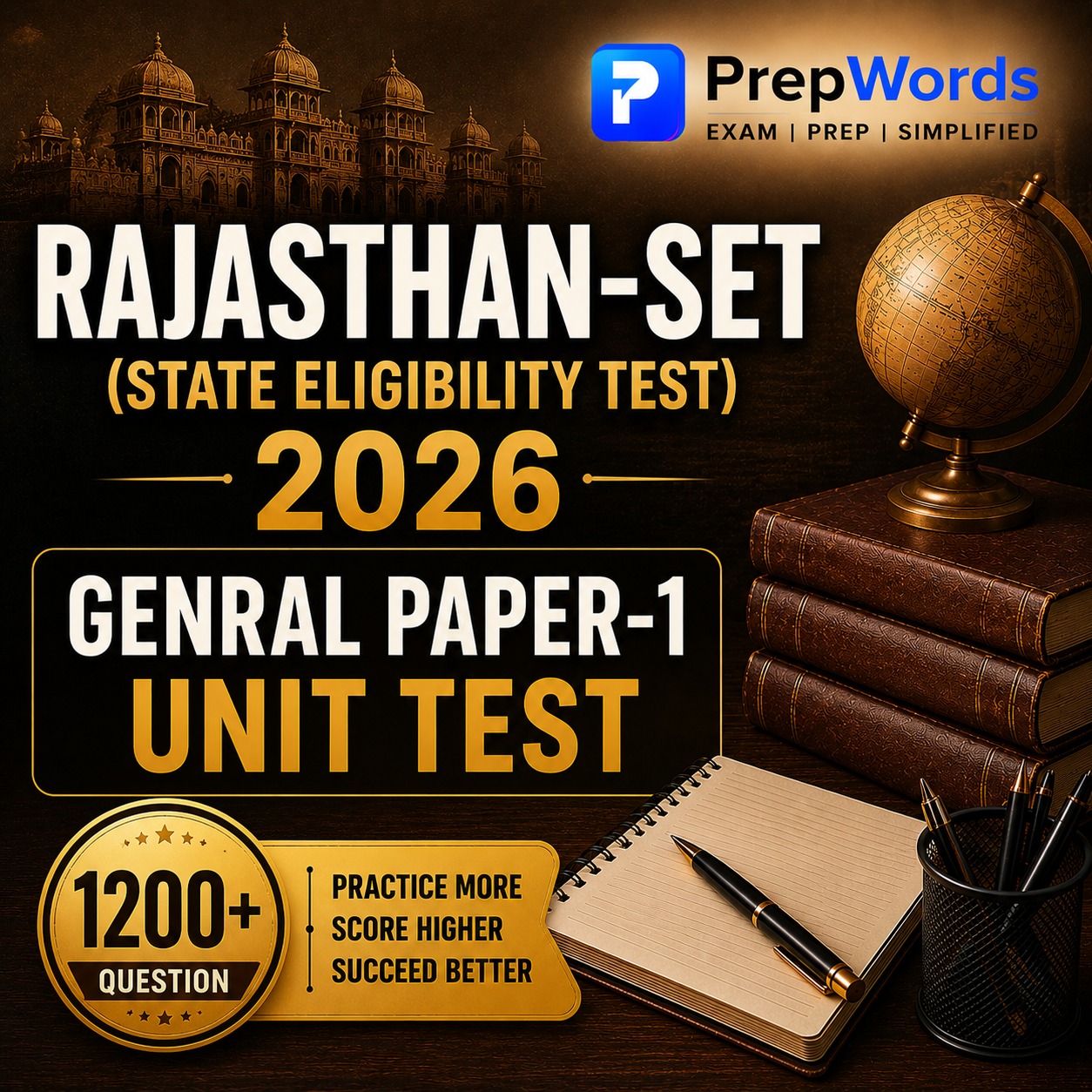 Rajasthan SET 2026 – General Paper-I (Hindi) Online Mock Test Series